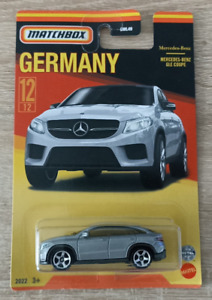 2022 Matchbox Mercedes-Benz GLE Coupe - 1:64 1/64 Stars of Germany 12/12 Siver