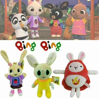 Bing Bunny Coco Sula Flop Pando Friend Hoppity Voosh Soft Plush Kid Toy Gift UK