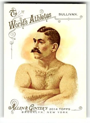 2014 Topps Allen & Ginter #46 John L. Sullivan - Image 1 of 2