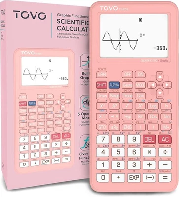 TOVO Scientific Calculator with Graphing Functions, Multiple Modes, 360 Function - Image 1 of 4