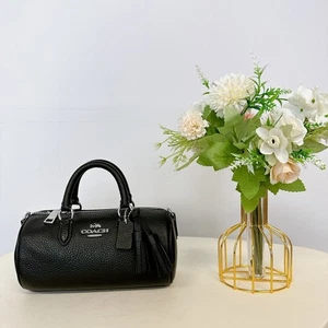 Coach CJ571 Umhängetasche mit Spitze in Schwarz - Bild 1 von 6