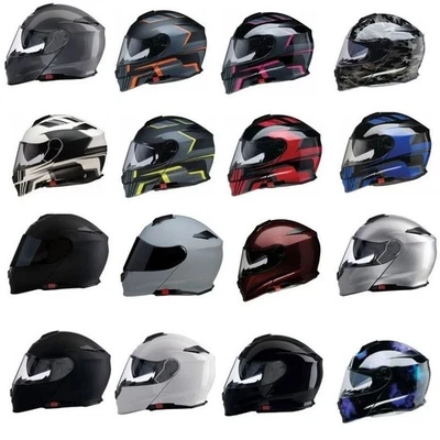 2025 Z1R Solaris 2.0 Modular Motorcycle Helmet - Pick Size & Color - Image 1 of 4