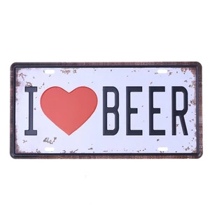Bar Accessories Decor Bar Signs Beer Signs Vintage Metal Poster - Picture 1 of 12