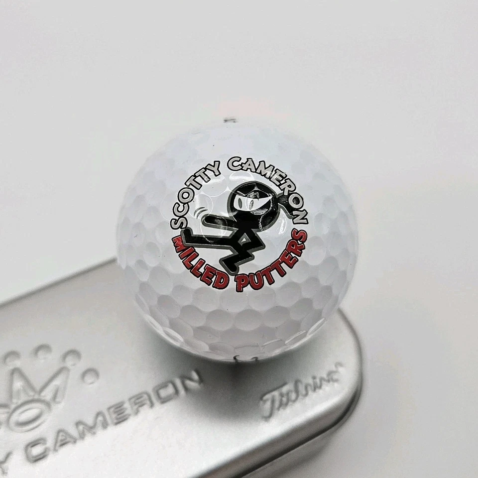 PELOTA DE GOLF SCOTTY CAMERON NEGRA LOGOTIPO WASABI PROV1 SOLO EN JAPÓN (1) Foto 1 de 1