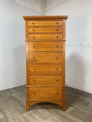 Cofre lencería roble macizo colección artesanal Bob Timberlake Foto 1 de 4