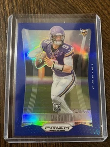 2024 Panini Prizm Deca - J.J. McCarthy #203 Blue Prizm /149 (RC) - Foto 1 di 2