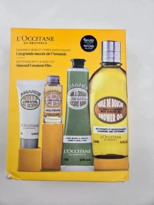 L'Occitane Almond Greatest Hits: Cleansing Shower & Supple Skin Oils, Moisturize - Picture 1 of 9