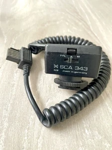 Metz Mecablitz Auto SCA 343 M flash cable. MINT- condition. For Nikon cameras. - Picture 1 of 1