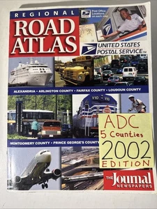 Loudoun Fairfax Prince William Georges Montgomery County 2002 ADC Street Atlas - Picture 1 of 24