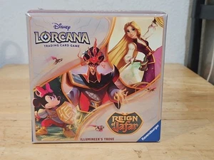 Disney Lorcana TCG: Reign of Jafar Illumineer's Trove (8 PAQUETES DE REFUERZO) - Imagen 1 de 6