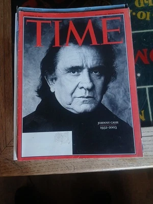 2003 September 22, Time Magazine, Johnny Cash 1932-2003  - Image 1 of 3