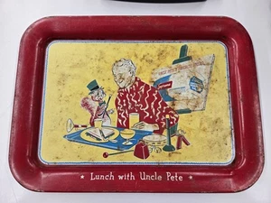 Vintage Multicolored Serving Tray Advertising Supreme White Bread. Lunch With Un - Picture 1 of 4