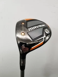 LEFTY 2020 CALLAWAY MAVRIK 5 WOOD 18* REGULAR PROJX HZRDUS ORANGE +HC VERYGOOD - Picture 1 of 11