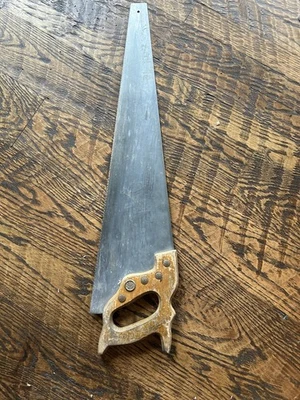 Vintage Superior Hand Saw 26” Craftsman Blade - Image 1 of 4