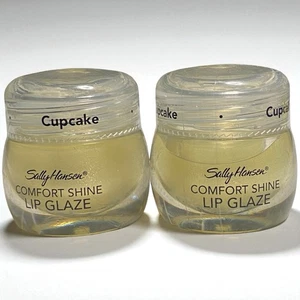 2 X SALLY HANSEN Comfort Shine Lip Glaze Cupcake NEW. - Picture 1 of 2