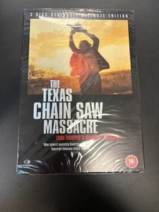 The Texas Chain Saw Massacre DVD 3xDisc Steel Book - NEW SEALED - STEELBOOK - Picture 1 of 2
