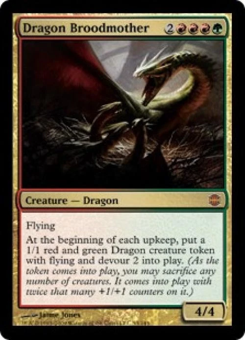 MTG English Dragon Broodmother NM Foil Alara Reborn - Image 1 of 1