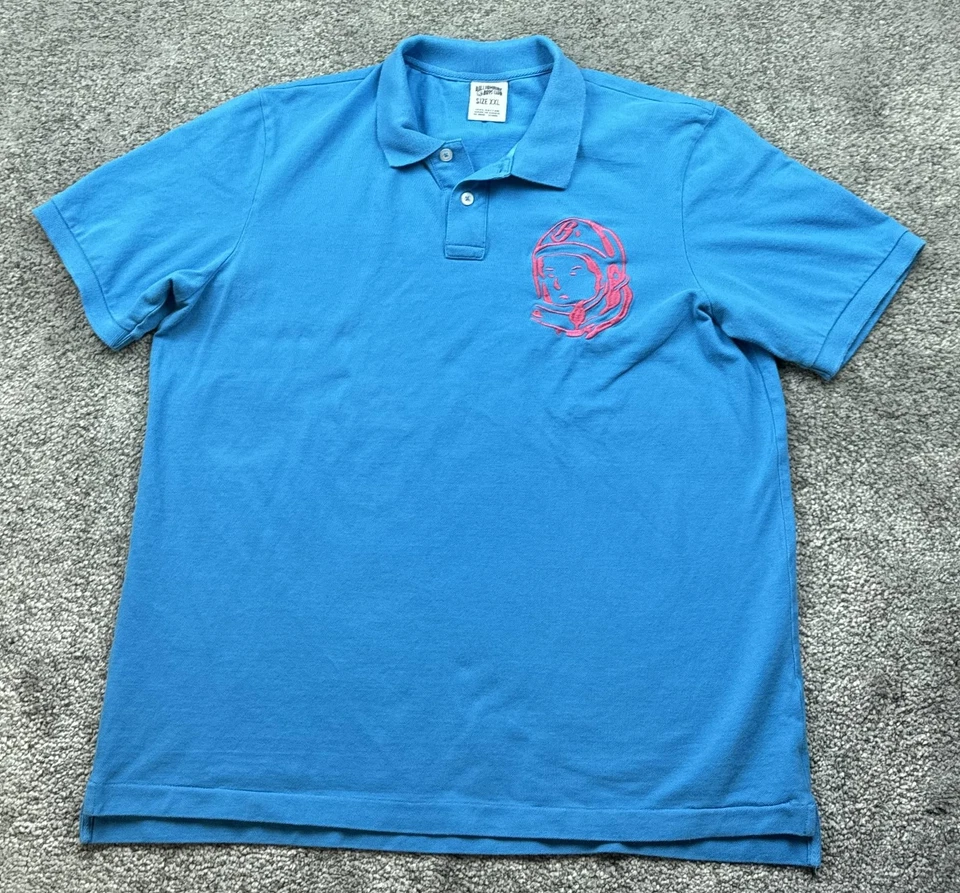 Polo Billionaire Boys Club Para Hombres 2XL Azul Astronauta Logo Clásico Informal XXL Foto 1 de 4