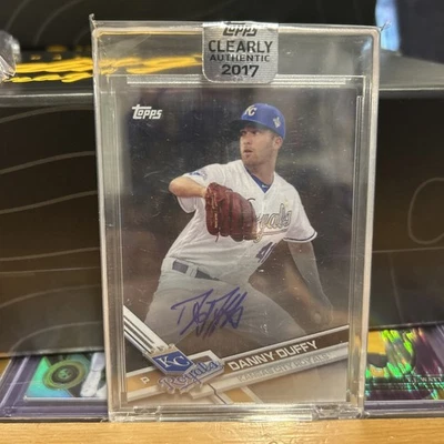 2017 Topps Clearly Authentic Autographs - Danny Duffy #CAAU-DDU (AU) - Image 1 of 2