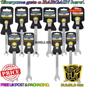 Goodyear Combination Spanner 6mm-21mm Drop Forged Hardened Tempered Genuine OE - Picture 1 of 12
