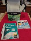 8 Sony Cd Rw From A 10 Pack Disc 650Mb 74 Min New Plus Bonus Memorex And Tdk