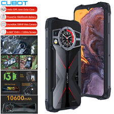 4G LTE Dual Screen Android Rugged Smartphone Mobile Waterproof 10600mAh 12+256GB