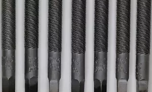 7 x Nicholson 6" Round 2ND Cut Hand File - Vintage Made In USA - 7 Files - Picture 1 of 4