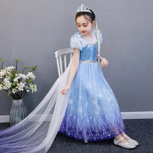 2022 New Princess Girls Halloween Costume Dress Cosplay Dress up 3-12Y - Picture 1 of 18