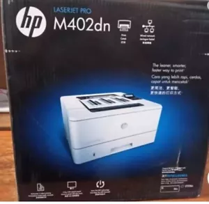 Brandneu HP LaserJet Pro M402dn Duplex Schwarzweiß Laserdrucker - Schwarz/Weiß - Bild 1 von 1