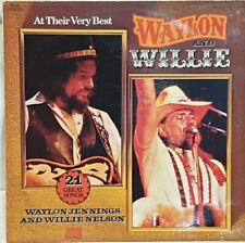 WAYLON JENNINGS & WILLIE NELSON - Vintage Vinyl LP - All Their Very best