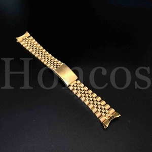 20MM President jubilee Watch Band Bracelet Clasp Fits For Invicta Stainless Gold - Picture 1 of 8
