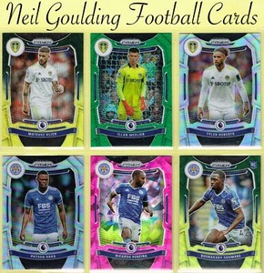 Panini 2021-22 ☆ PRIZM PREMIER LEAGUE SOCCER - PARALLEL ☆ Football Cards