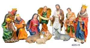 Nacimiento 15" Juego de Nacimiento Navidad 11 piezas 6225-15 - Imagen 1 de 1