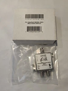 ORIGINAL SW-21 DISH NETWORK MULTI-SWITCH DISHNET SW21 LNB 119 110 129 BELL 82 91 - Picture 1 of 3