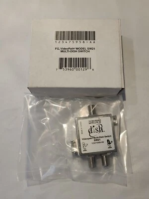 ORIGINAL SW-21 DISH NETWORK MULTI-SWITCH DISHNET SW21 LNB 119 110 129 BELL 82 91 - Image 1 of 3