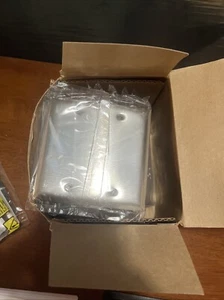 Pass and Seymour 2-Gang NON-MAGNETIC Stainless Steel BLANK Cover Wall Plate SS23 - Picture 1 of 4