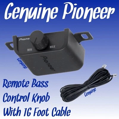 Mando a distancia de nivel de graves Pioneer para amplificadores GM-D8701 GM-D9701 Foto 1 de 4