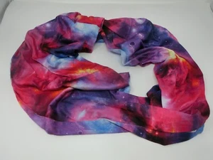 Ausschnitt Damen Infinity kreisförmig mehrlila 11"" x 26"" Nordstrom NEU - Bild 1 von 2