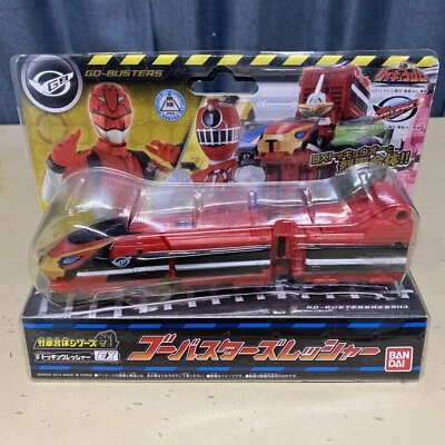Power Rangers ToQger Tokkyuger EX Go Busters Ressha Train Set Red Sentai Bandai - Image 1 of 4