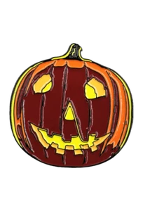Halloween Pumpkin Enamel Pin Trick or Treat Studios - Picture 1 of 1