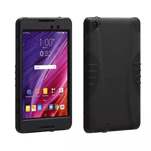 verizon Asus Zenpad Z8 Case With Built In Screen Protector Rugged Black - Picture 1 of 7
