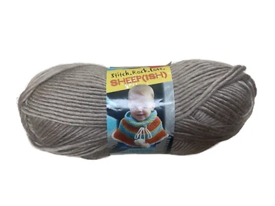 NEW Caron  SHEEPISH VICKIE HOWELL 1 Pk. TAUPE (ISH) 3 OUNCE 85 G - Image 1 of 3