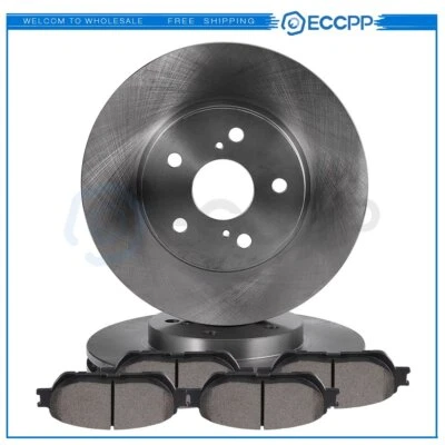 Front Brake Pads And Rotors For 2005-2006 Toyota Camry 2004-2006 Toyota Sienna Foto 1 de 4
