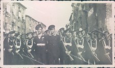 a1164 rara foto di agropoli salerno militari fascismo 1939 piega super