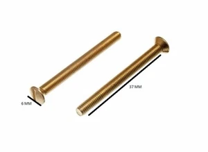 Electric Plug Socket Machine Screws EB 3.5mm X 40mm Pack Of 24 - Picture 1 of 1