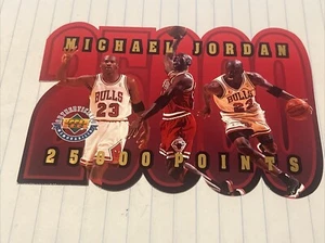 1995-98 UDA COMMEMORATIVE MICHAEL JORDAN 1996 25000 POINTS #2144 /5000 DIE CUT - Picture 1 of 4