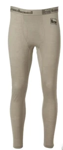 Banded Wool Bottom BASE LIGHT Weight Chocolate Men's Large B1020022 Pants NEW - Picture 1 of 4