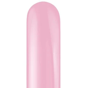 260 Modeling Latex Balloon - Tuftex - Pink - Twisting Entertainer - 50ct - Picture 1 of 2