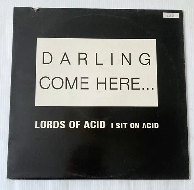 LORDS of ACID I sit on acid maxi 45rpm LP vinyl Belgium electronic - Image 1 of 4