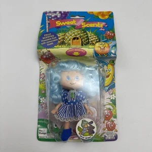 Vintage Sweet Scents Dolls Toys n Things Scented Blue Berry Doll 90’s New - Picture 1 of 5
